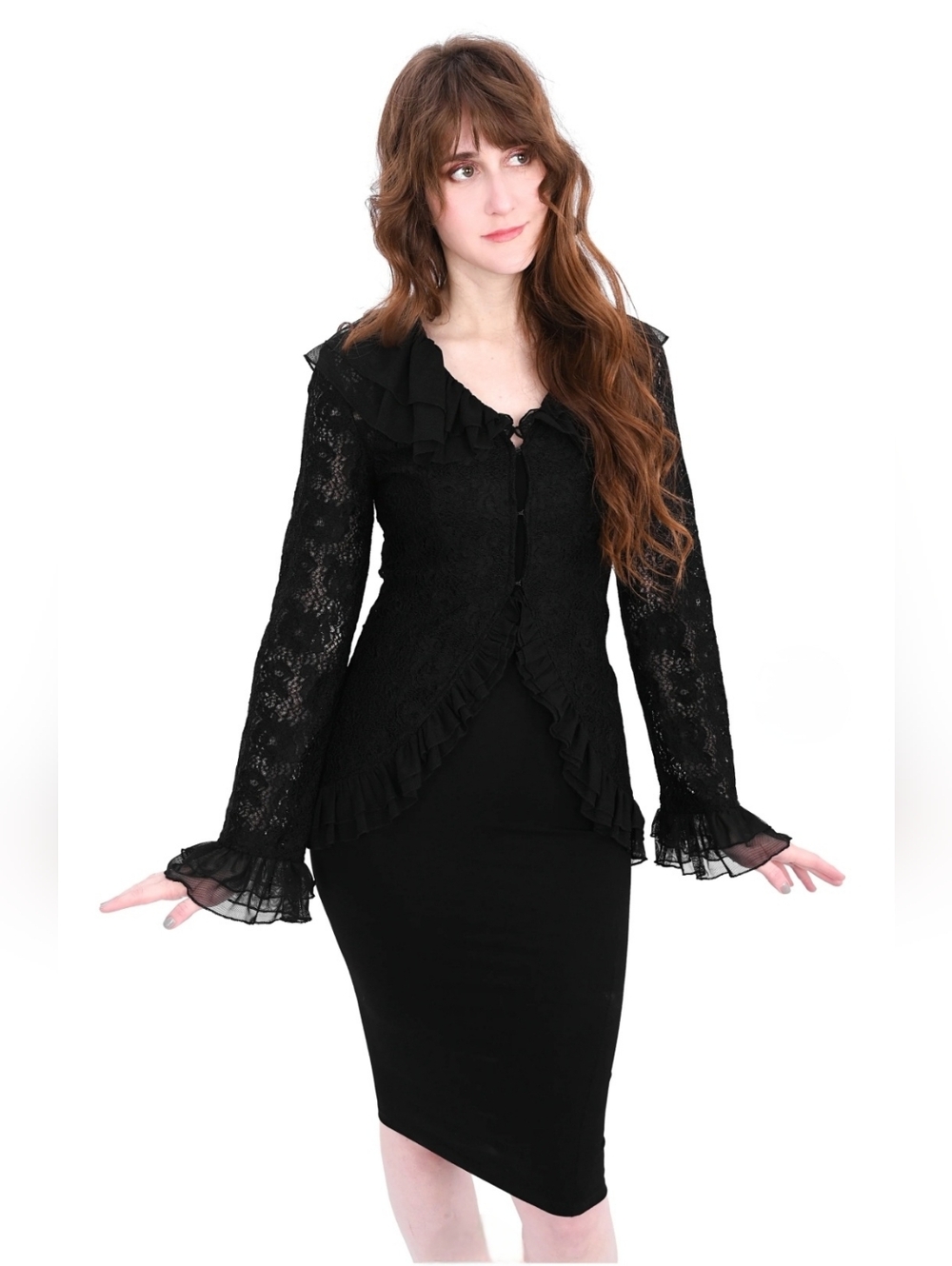 Foxblood Eloise Lace Corseted Jacket *SOLDOUT* DISCONTINUED